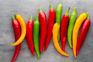 Potraviny pro zvýšení libida - chilli papričky