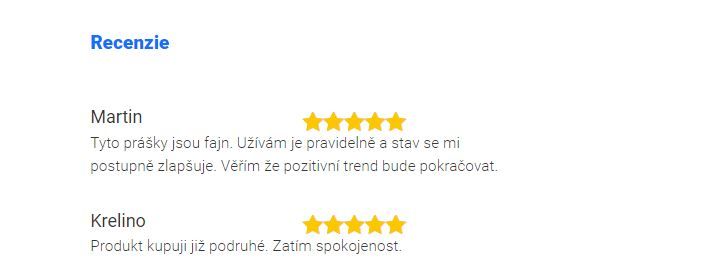 Zkušenosti s přípravkem Erexan Stabil