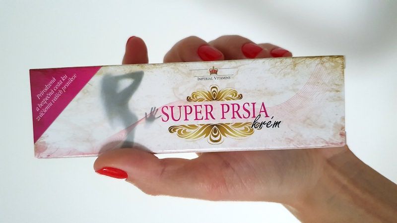 super prsní krém