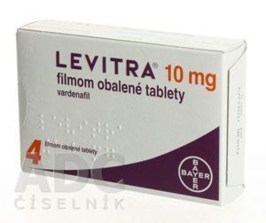 Levitra - pilulky, lék na erektilní dysfunkci